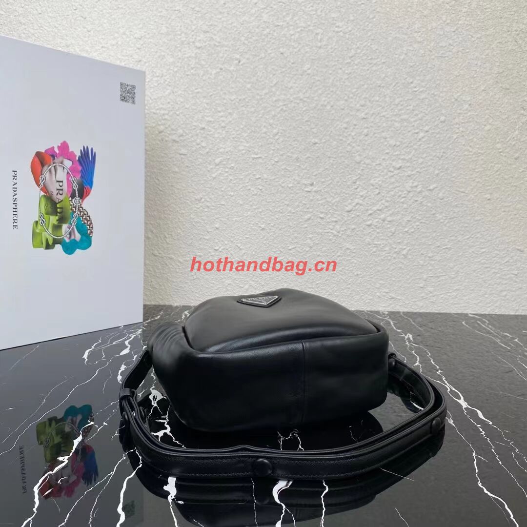 Prada Small padded Soft nappa-leather bag 1BA359 black Prada Small padded Soft nappa-leather bag 1BA359 black