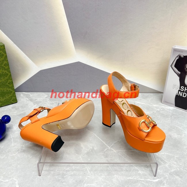 Gucci Womens platform sandal with Horsebit 93256-5