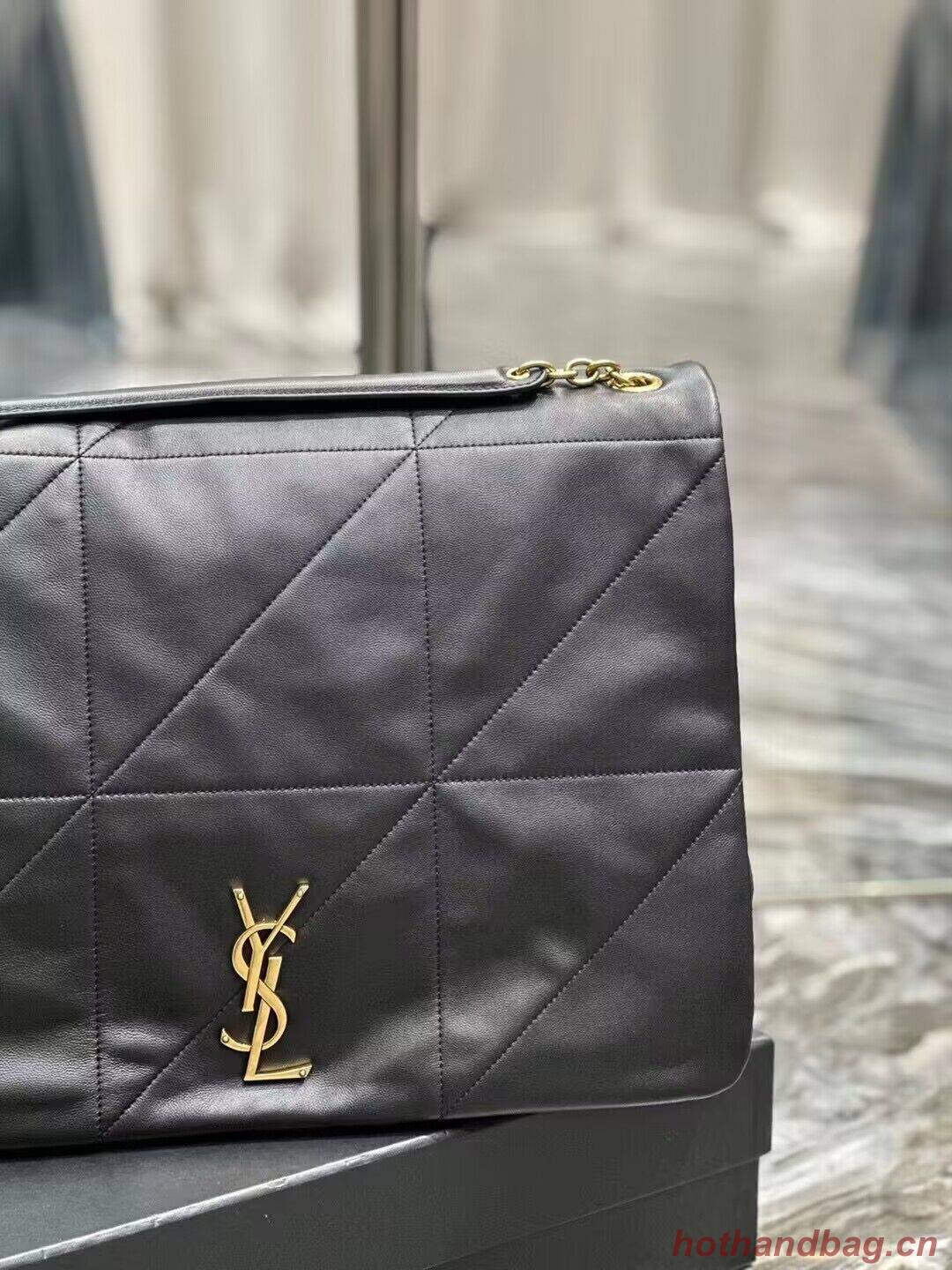 SAINT LAURENT KATE MEDIUM REVERSIBLE CHAIN BAG IN SUEDE AND SMOOTH LEATHER Y855822 black SAINT LAURENT KATE MEDIUM REVERSIBLE CHAIN BAG IN SUEDE AND SMOOTH LEATHER Y855822 black