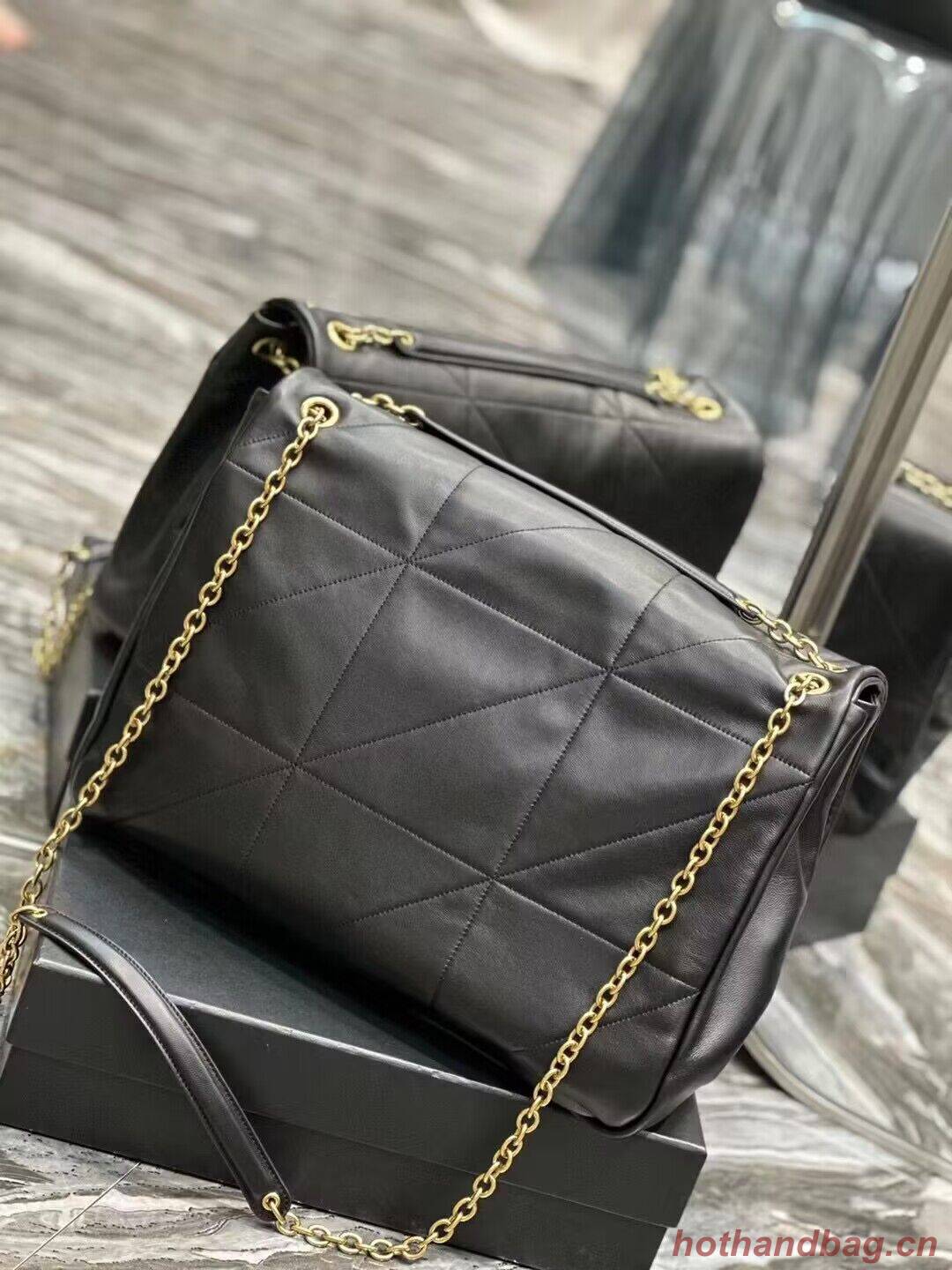 SAINT LAURENT KATE MEDIUM REVERSIBLE CHAIN BAG IN SUEDE AND SMOOTH LEATHER Y855822 black SAINT LAURENT KATE MEDIUM REVERSIBLE CHAIN BAG IN SUEDE AND SMOOTH LEATHER Y855822 black