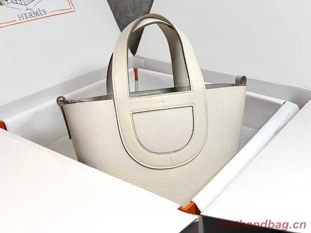 Hermes Original Togo Leather Bag H3602 White Hermes Original Togo Leather Bag H3602 White