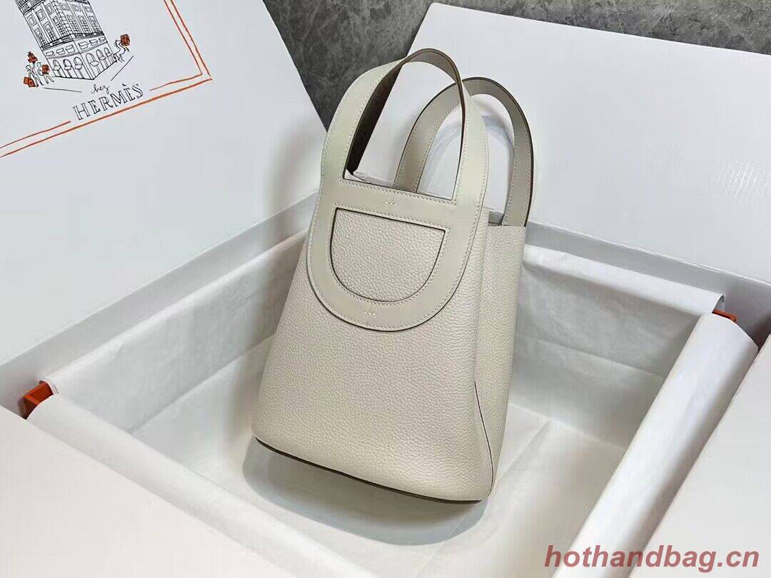 Hermes Original Togo Leather Bag H3602 White Hermes Original Togo Leather Bag H3602 White