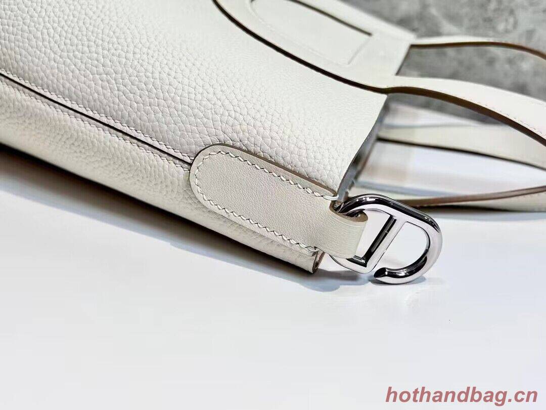 Hermes Original Togo Leather Bag H3602 White Hermes Original Togo Leather Bag H3602 White
