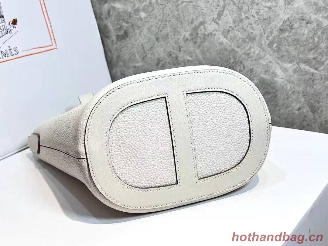 Hermes Original Togo Leather Bag H3602 White Hermes Original Togo Leather Bag H3602 White