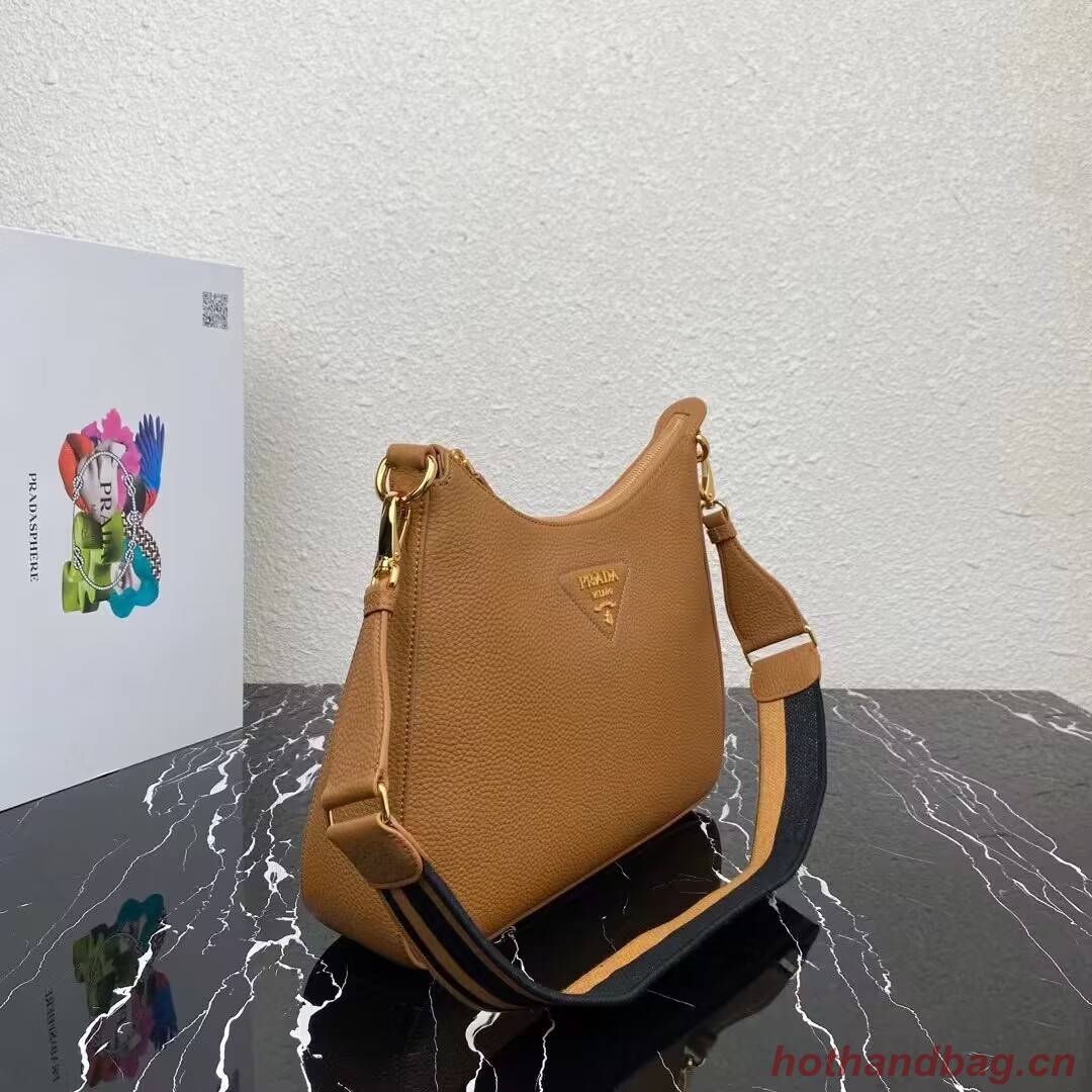 Prada Leather shoulder bag 1BC178 Caramel Prada Leather shoulder bag 1BC178 Caramel
