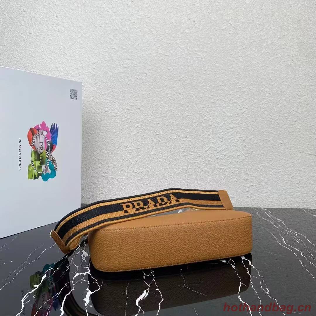 Prada Leather shoulder bag 1BC178 Caramel Prada Leather shoulder bag 1BC178 Caramel
