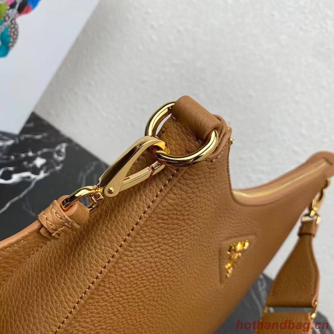 Prada Leather shoulder bag 1BC178 Caramel Prada Leather shoulder bag 1BC178 Caramel