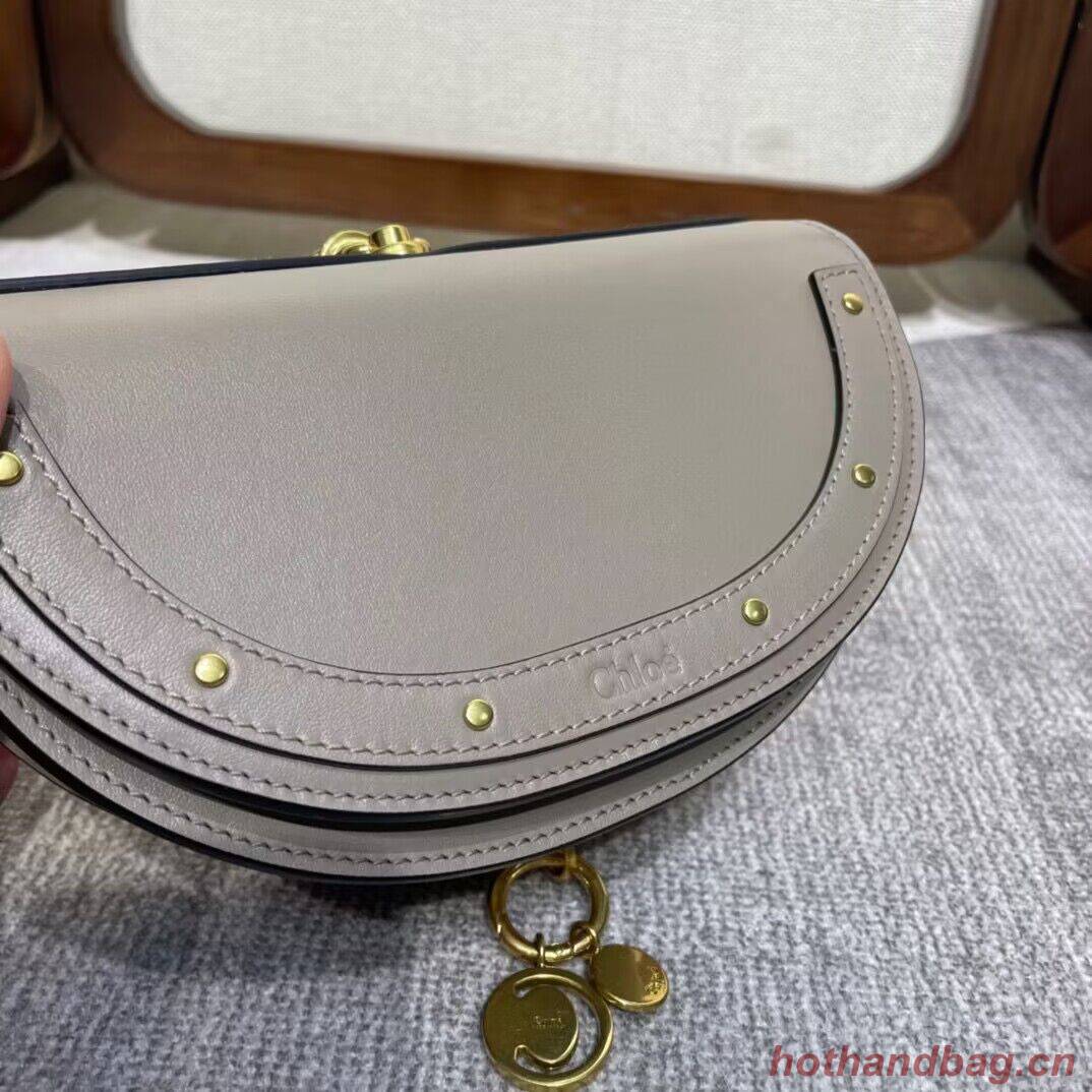 Chloe Nile Bracelet Minaudiere Original Leather 6020 Gray Chloe Nile Bracelet Minaudiere Original Leather 6020 Gray