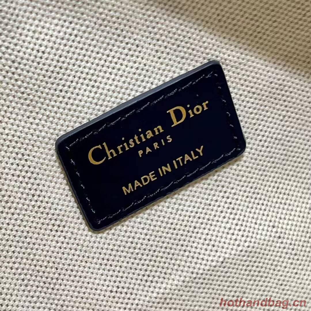 MEDIUM DIORTRAVEL NOMAD POUCH Oblique Jacquard S5554O blue MEDIUM DIORTRAVEL NOMAD POUCH Oblique Jacquard S5554O blue