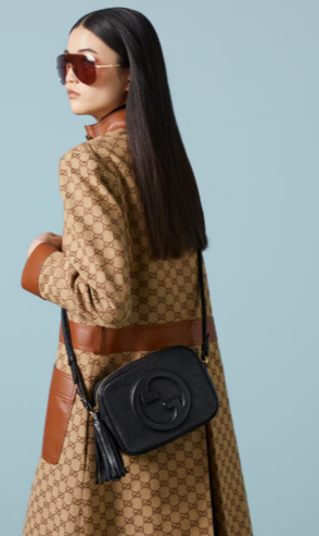 GUCCI BLONDIE SMALL SHOULDER BAG 742360 black GUCCI BLONDIE SMALL SHOULDER BAG 742360 black