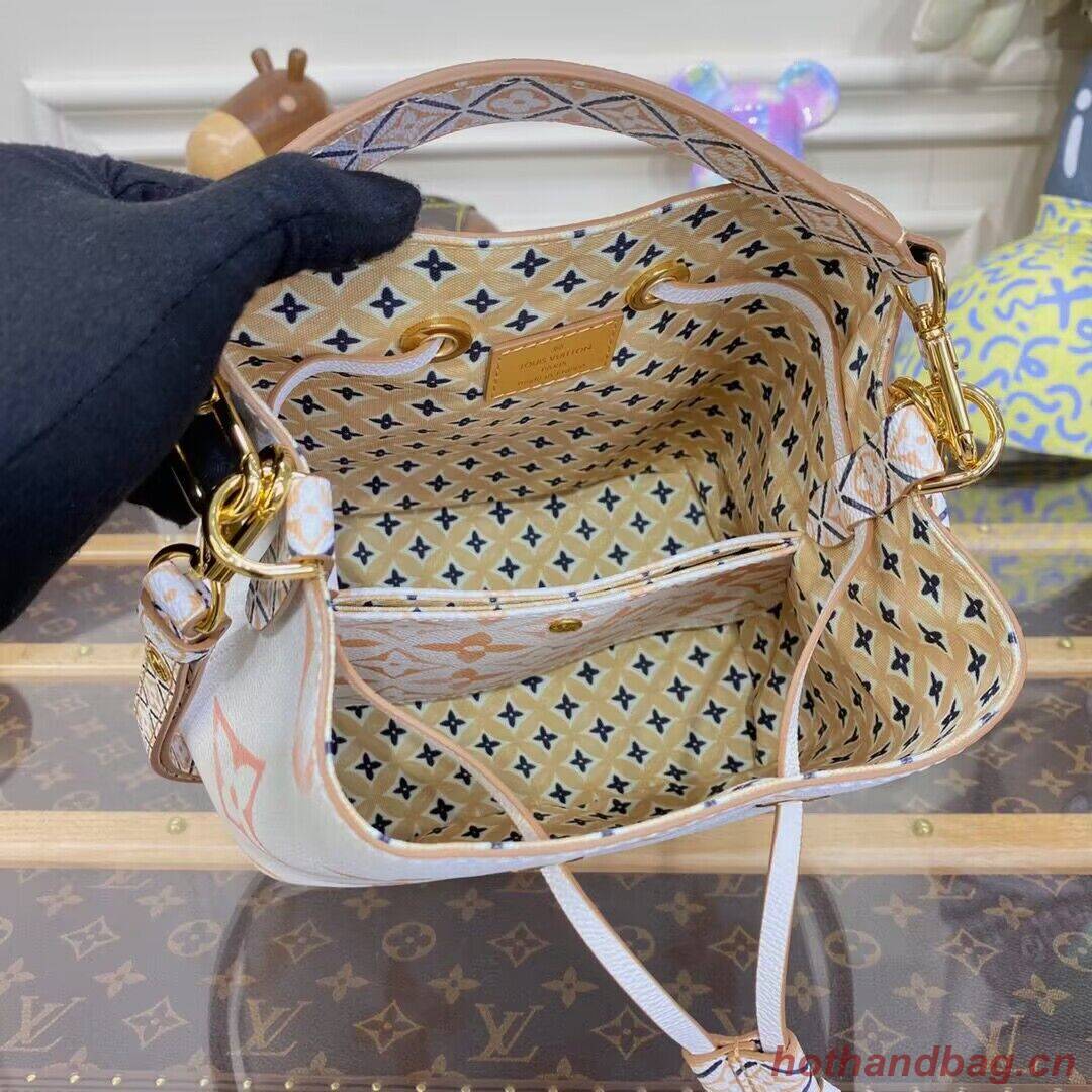 Louis Vuitton Giant Monogram Neonoe BB M22986 Gradient Print Apricot Louis Vuitton Giant Monogram Neonoe BB M22986 Gradient Print Apricot