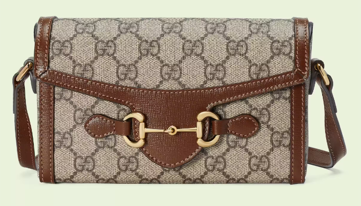 GUCCI HORSEBIT 1955 MINI BAG 699296 Brown GUCCI HORSEBIT 1955 MINI BAG 699296 Brown
