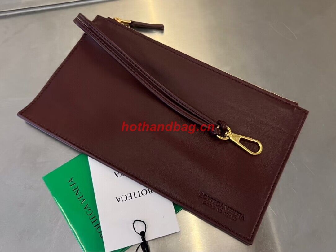 Bottega Veneta Sardine Intrecciato Top Handle Bag 730327 Wine Bottega Veneta Sardine Intrecciato Top Handle Bag 730327 Wine