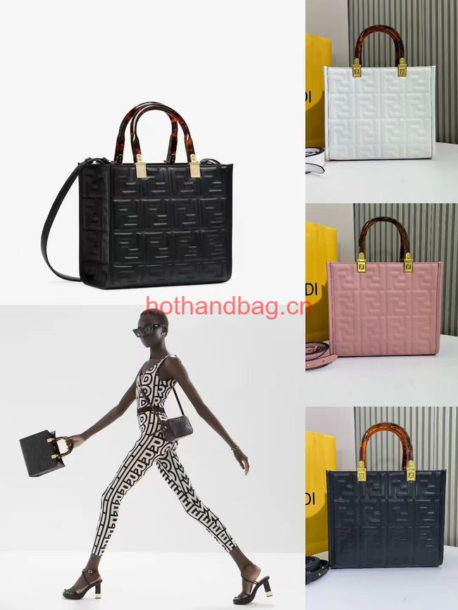 Fendi Sunshine small Shopper F1615 black Fendi Sunshine small Shopper F1615 black