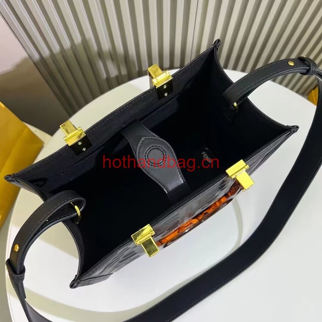 Fendi Sunshine small Shopper F1615 black Fendi Sunshine small Shopper F1615 black