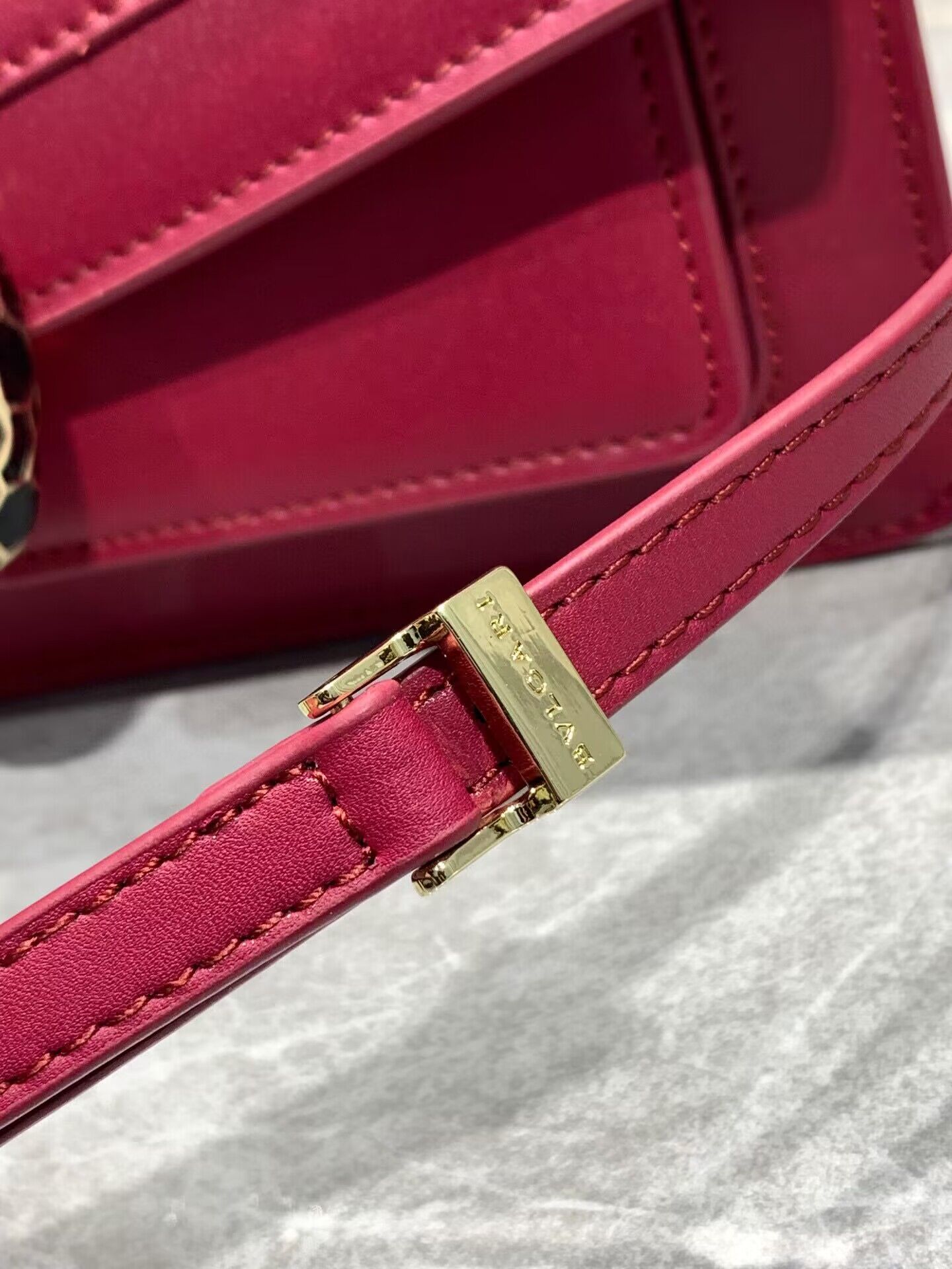 Bvlgari Serpenti Forever leather crossbody bag 289676 Red Bvlgari Serpenti Forever leather crossbody bag 289676 Red