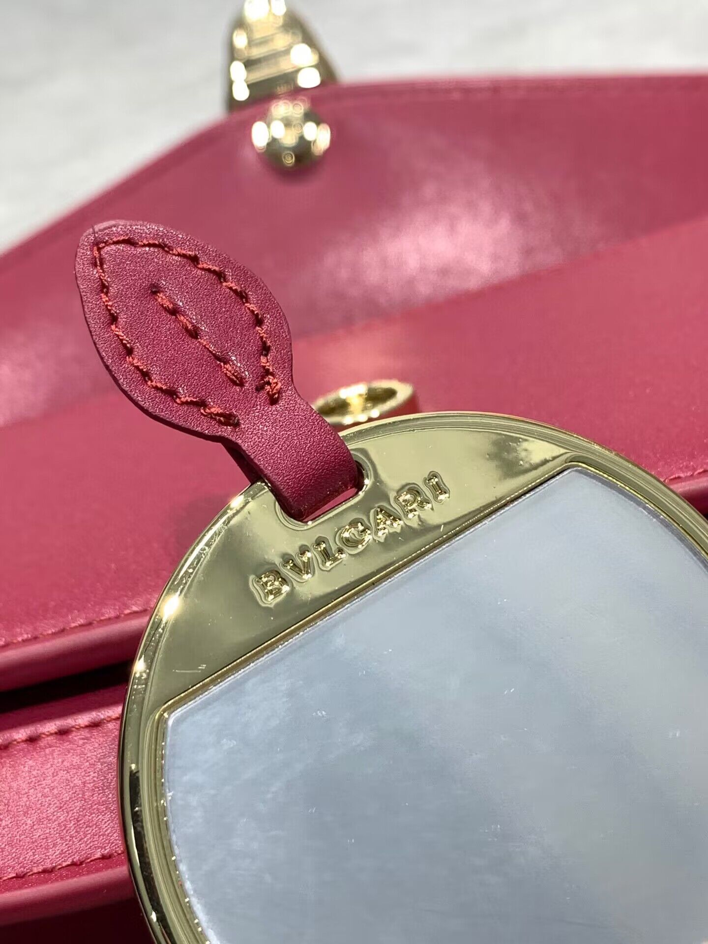 Bvlgari Serpenti Forever leather crossbody bag 289676 Red Bvlgari Serpenti Forever leather crossbody bag 289676 Red