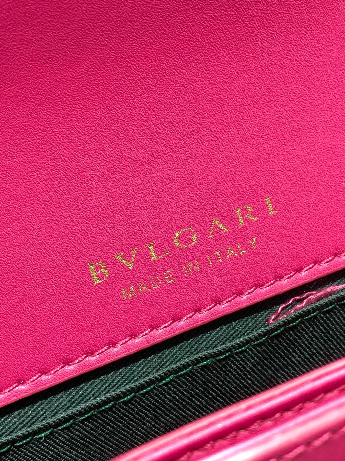 Bvlgari Serpenti Forever leather crossbody bag 289676 Rose Bvlgari Serpenti Forever leather crossbody bag 289676 Rose