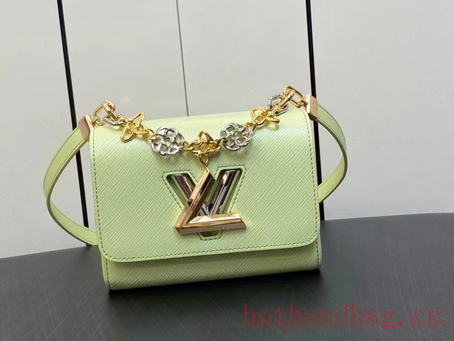 Louis Vuitton Twist PM M22768 Vert Noto Green Louis Vuitton Twist PM M22768 Vert Noto Green