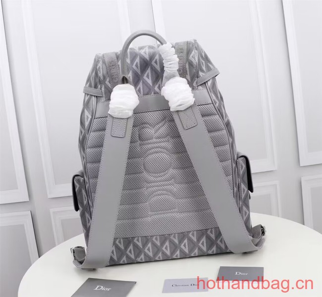 DIOR HIT THE ROAD BACKPACK Dior Gray CD Diamond Canvas 1ESBA163CDP DIOR HIT THE ROAD BACKPACK Dior Gray CD Diamond Canvas 1ESBA163CDP
