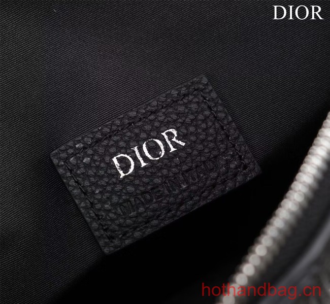 Dior Essentials SADDLE BAG Grained Calfskin 1ADPO093 black Dior Essentials SADDLE BAG Grained Calfskin 1ADPO093 black