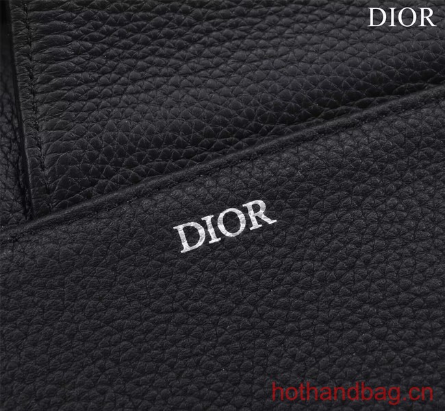 Dior Essentials SADDLE BAG Grained Calfskin 1ADPO093 black Dior Essentials SADDLE BAG Grained Calfskin 1ADPO093 black