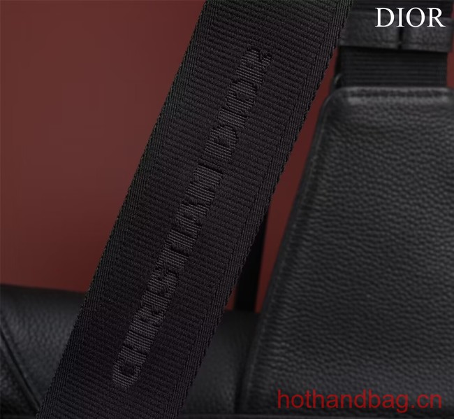 Dior Essentials SADDLE BAG Grained Calfskin 1ADPO093 black Dior Essentials SADDLE BAG Grained Calfskin 1ADPO093 black