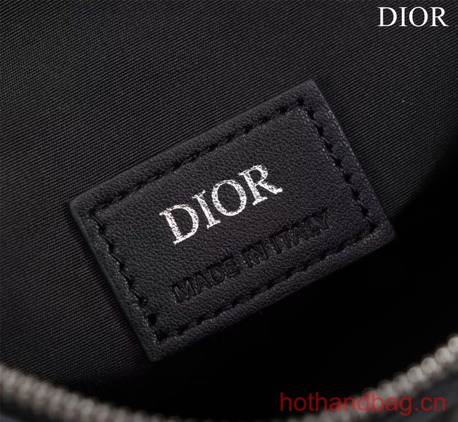 Dior Essentials SADDLE BAG Grained Calfskin 1ADPO093F BLACK Dior Essentials SADDLE BAG Grained Calfskin 1ADPO093F BLACK