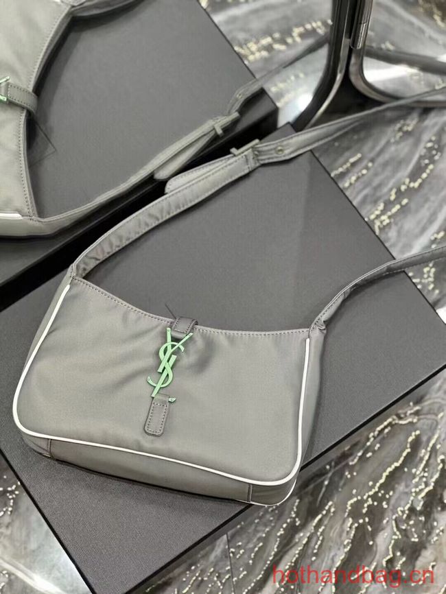 SAINT LAURENT Nylon Shoulder Bag Y988228 GRAY SAINT LAURENT Nylon Shoulder Bag Y988228 GRAY