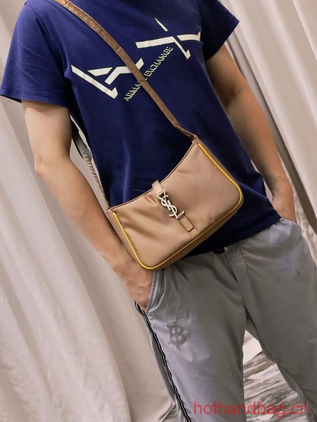 SAINT LAURENT Nylon Shoulder Bag Y988228 apricot SAINT LAURENT Nylon Shoulder Bag Y988228 apricot