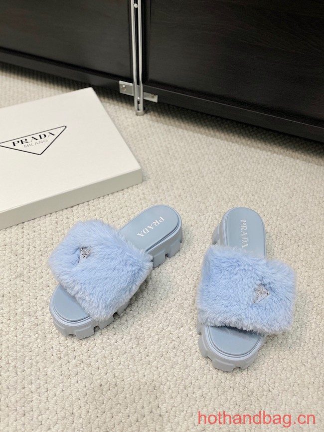 Prada Shearling slides 93648-5