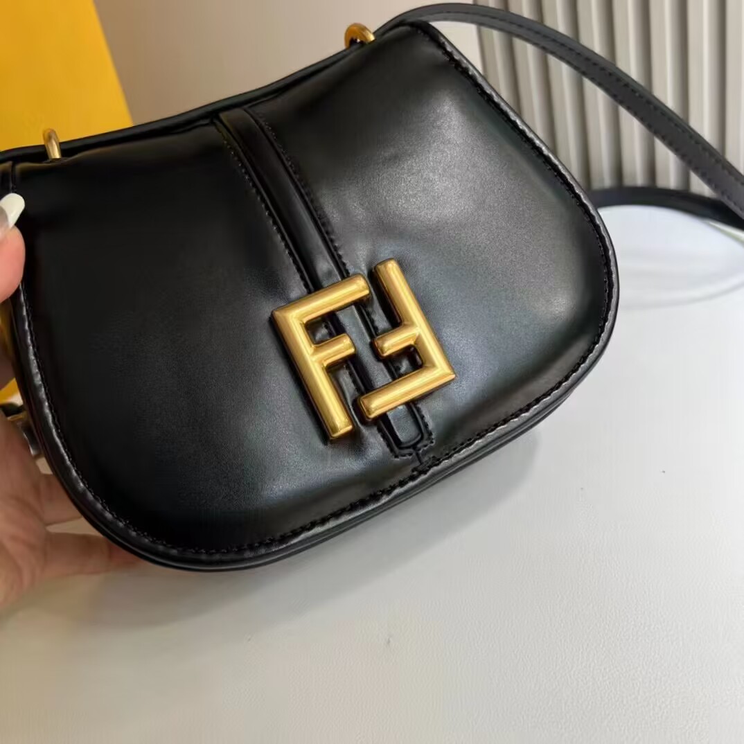 Fendi Cmon Mini leather bag 8BS082 Black Fendi Cmon Mini leather bag 8BS082 Black