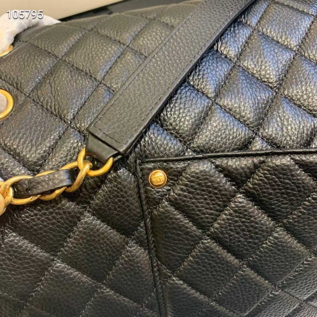 Chanel Large CF Flap Bag Original Leather A91169 Black & Gold Tone Chanel Large CF Flap Bag Original Leather A91169 Black & Gold Tone