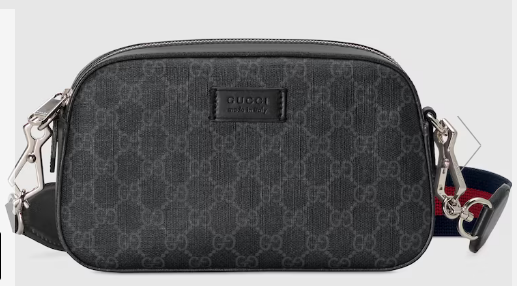 GUCCI GG BLACK SHOULDER BAG 574886 Black