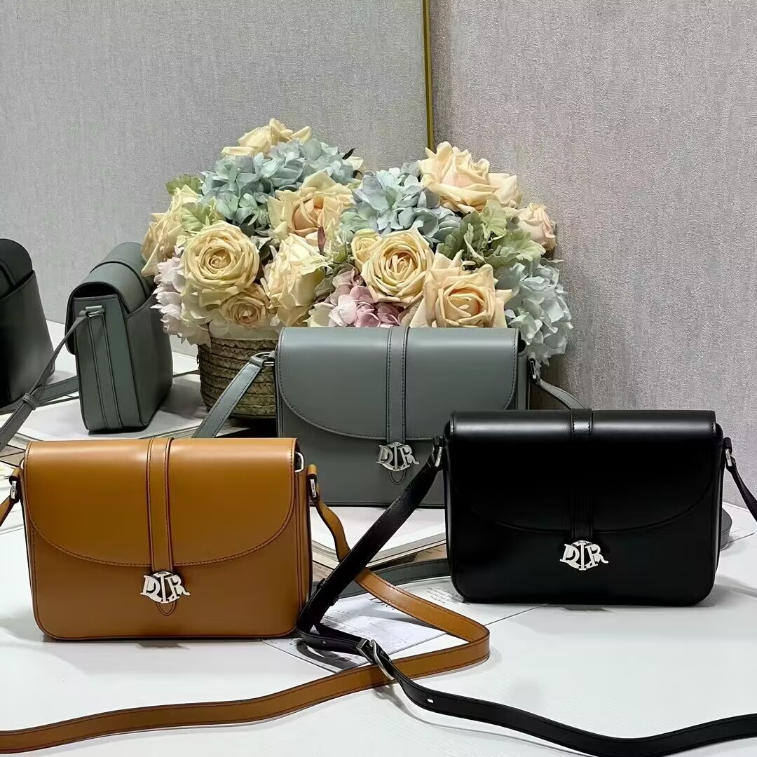 DIOR Calfskin Shoulder Bag C0561 gray DIOR Calfskin Shoulder Bag C0561 gray