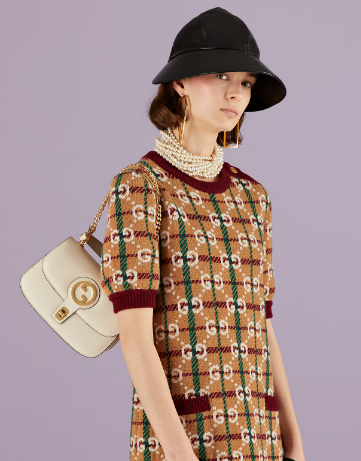 GUCCI BLONDIE SMALL TOP HANDLE BAG 735101 white GUCCI BLONDIE SMALL TOP HANDLE BAG 735101 white