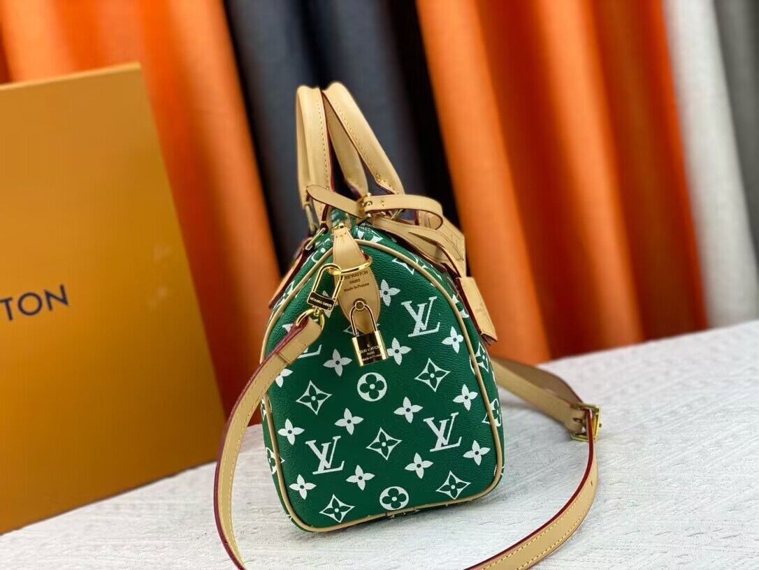 Louis Vuitton LV2024 Speedy 25 M24424 Green Louis Vuitton LV2024 Speedy 25 M24424 Green
