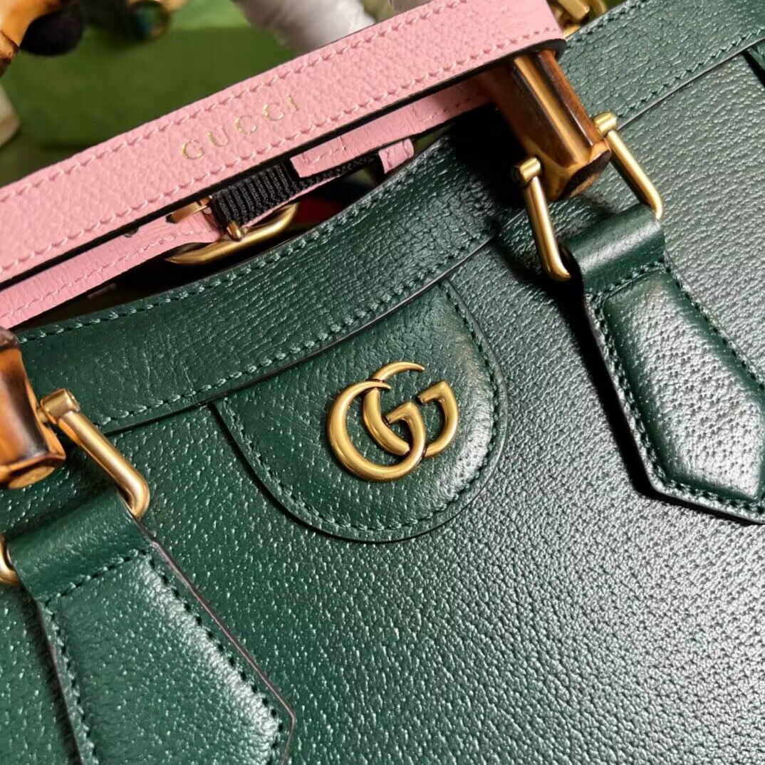 Gucci Diana small tote bag 702721 Green Gucci Diana small tote bag 702721 Green