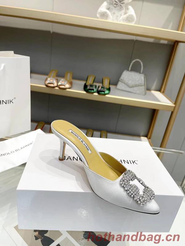 Manolo Blahnik Shoes MBS00041 Heel 7.5CM