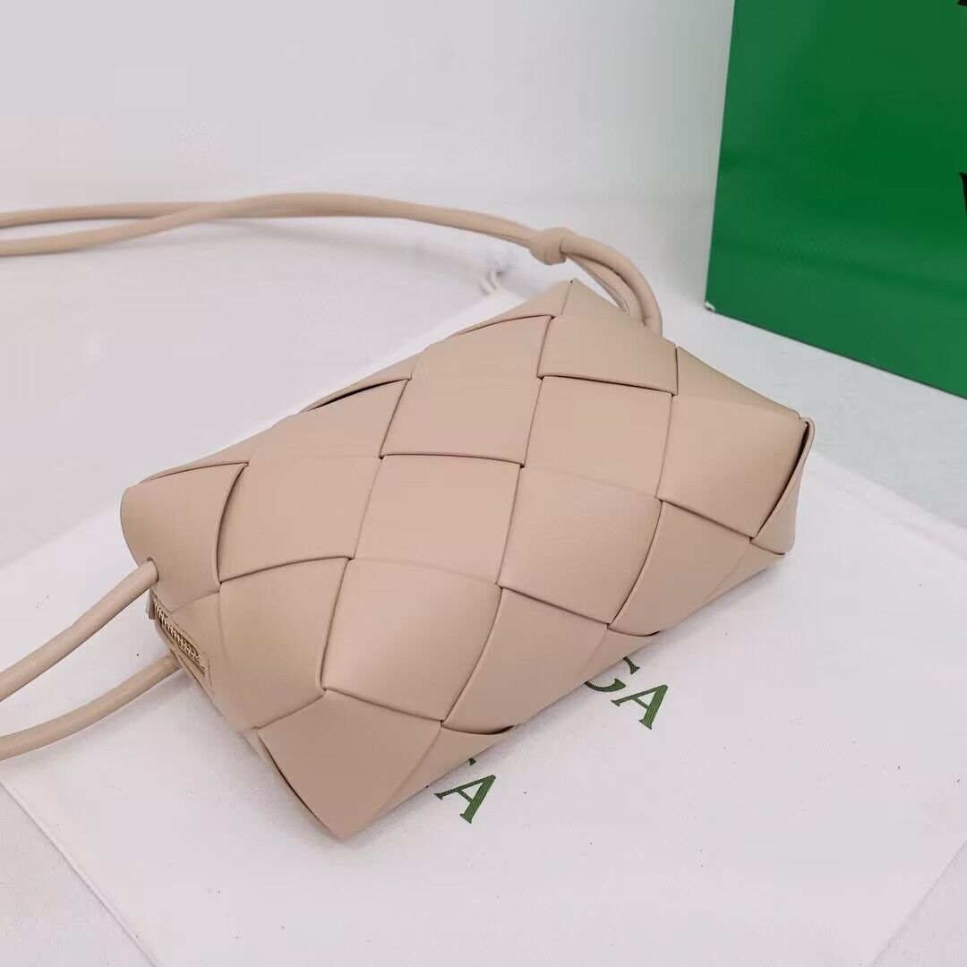 Bottega Veneta Small Cassette Camera Bag 709417 Cream Bottega Veneta Small Cassette Camera Bag 709417 Cream