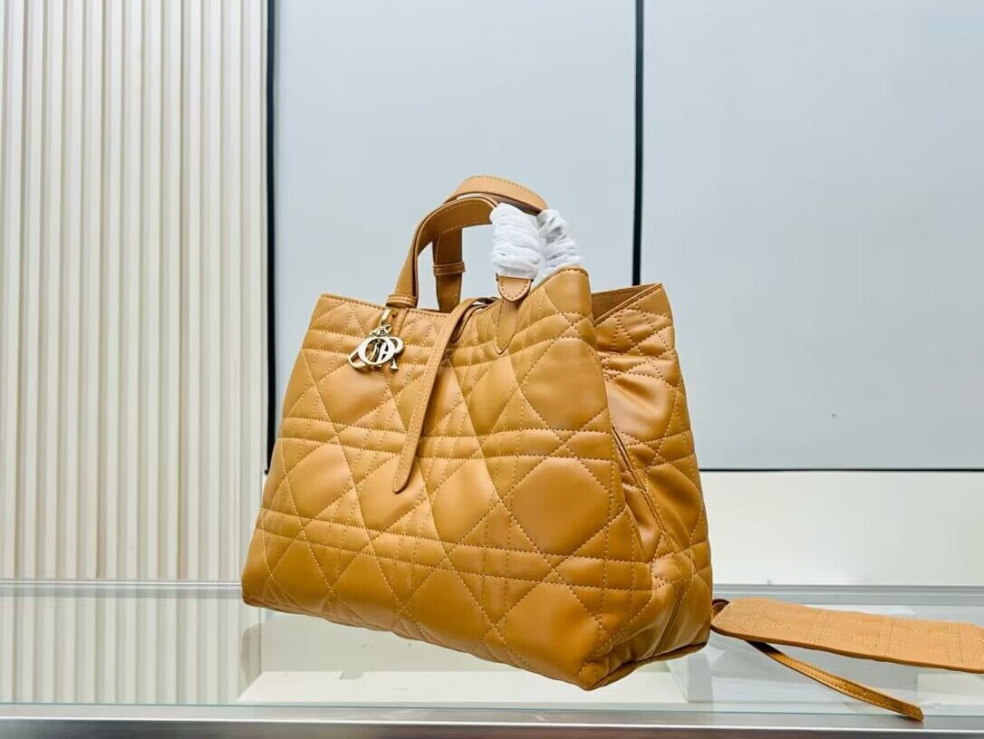 Dior Toujours Original Leather large Bag 9936 Brown Dior Toujours Original Leather large Bag 9936 Brown