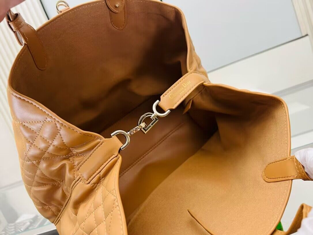 Dior Toujours Original Leather large Bag 9936 Brown Dior Toujours Original Leather large Bag 9936 Brown