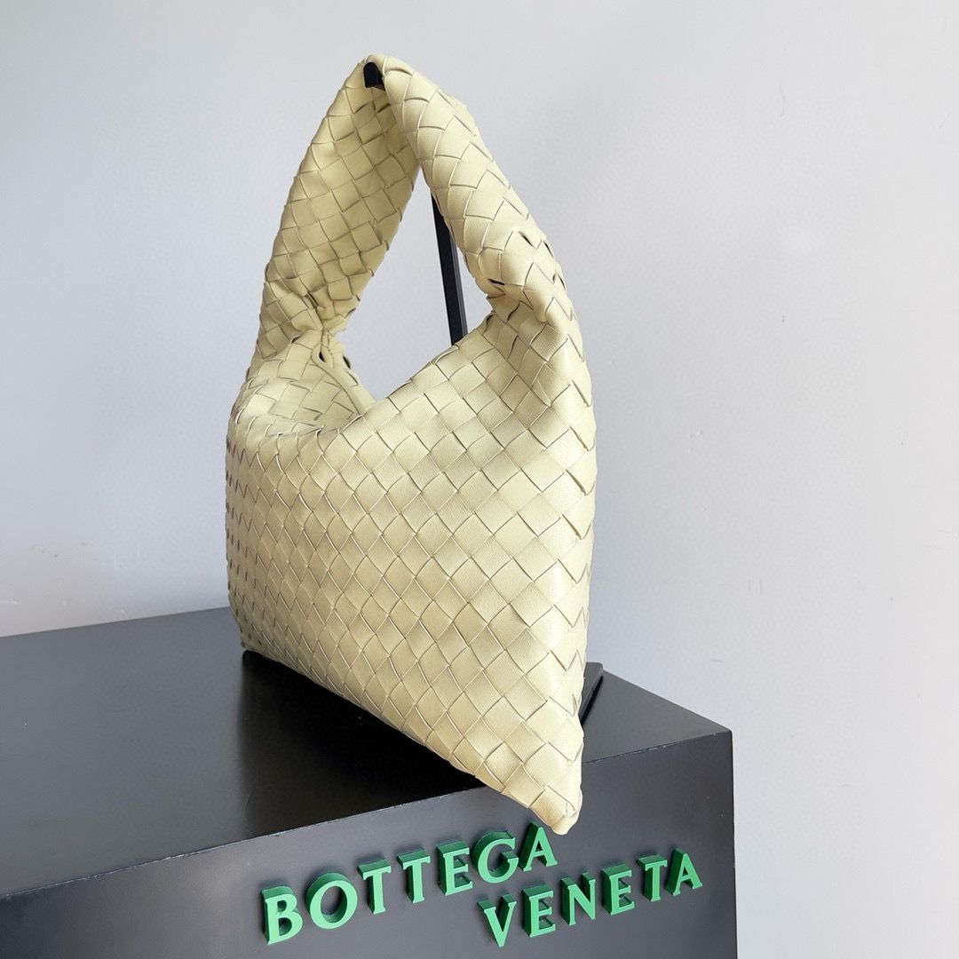 Bottega Veneta Medium Hop Original Leather Bag 763966 Lemon Bottega Veneta Medium Hop Original Leather Bag 763966 Lemon