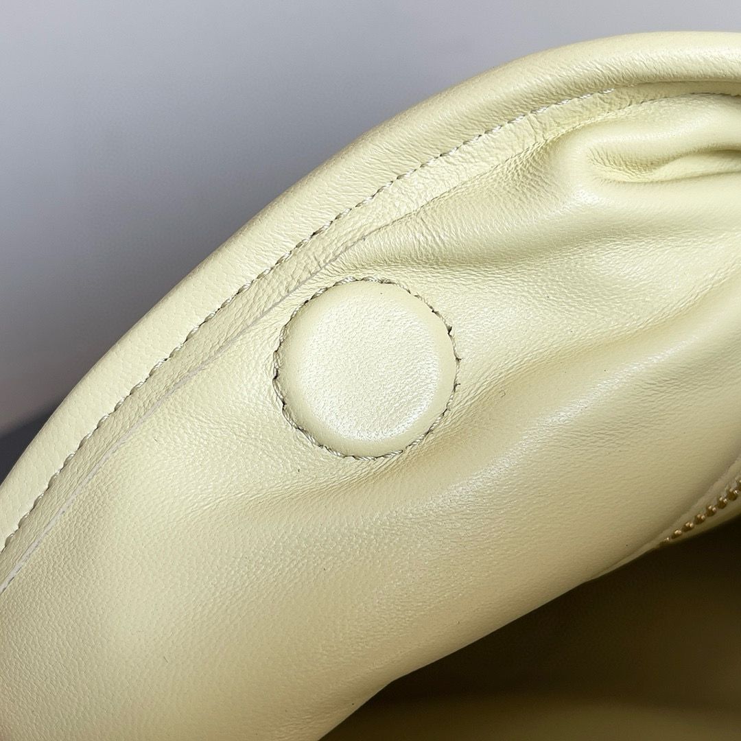 Bottega Veneta Medium Hop Original Leather Bag 763966 Lemon Bottega Veneta Medium Hop Original Leather Bag 763966 Lemon