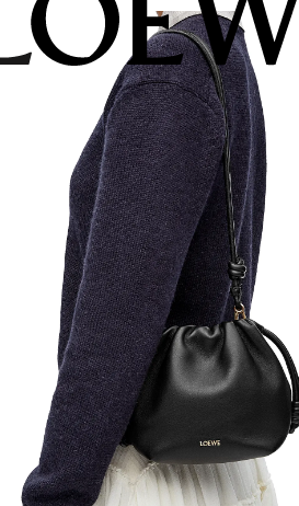 Loewe Mini Napa Lamb Leather Flamenco Purse A914C black Loewe Mini Napa Lamb Leather Flamenco Purse A914C black