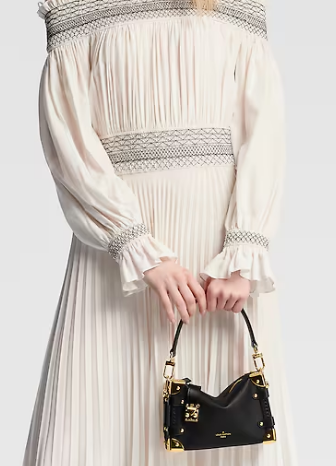 Louis Vuitton Side Trunk PM M23817 black Louis Vuitton Side Trunk PM M23817 black