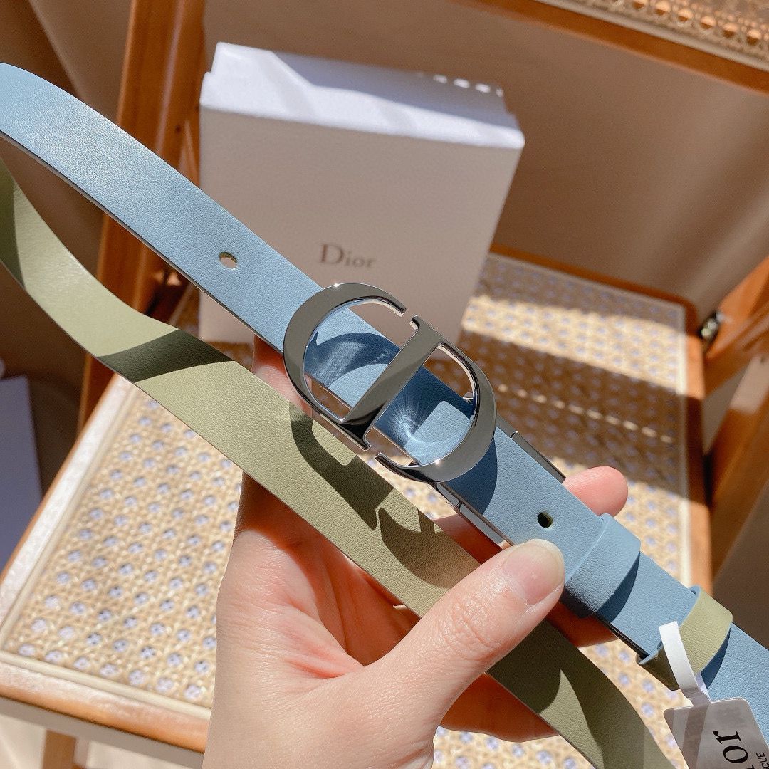 Dior Leather Belt 20MM CD25901 Dior Leather Belt 20MM CD25901