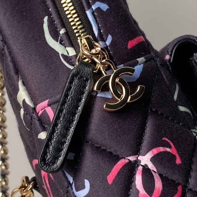 Chanel MINI BACKPACK AP3753 Black & Multicolor
