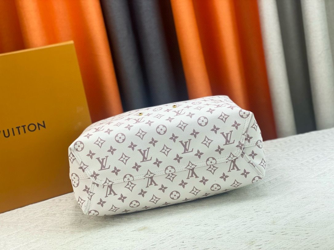 Louis Vuitton Monogram Canvas Atlantis GM Bag M46816 OR M46817 White Louis Vuitton Monogram Canvas Atlantis GM Bag M46816 OR M46817 White