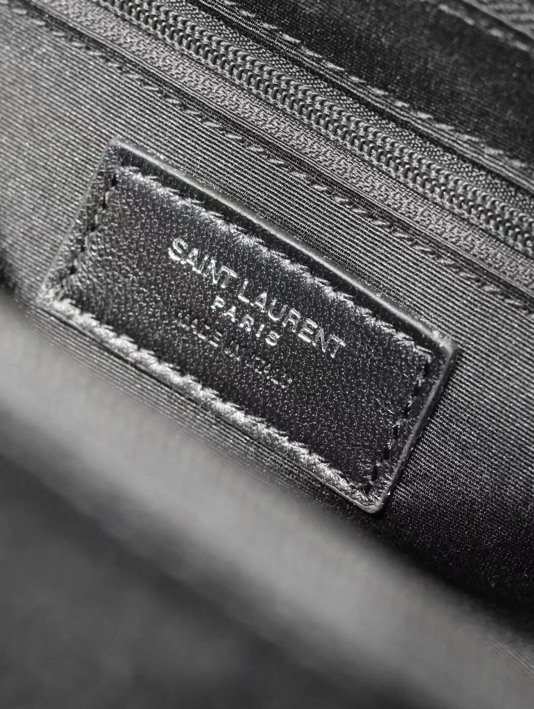 SAINT LAURENT GABY VANITY BAG IN LAMBSKIN Y875317-1 black SAINT LAURENT GABY VANITY BAG IN LAMBSKIN Y875317-1 black